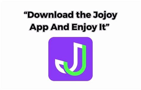 Jojoy App